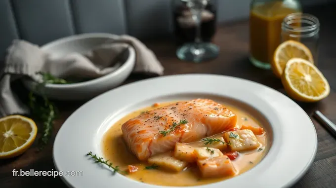 Sauce Citron-Aneth pour Saumon Parfait