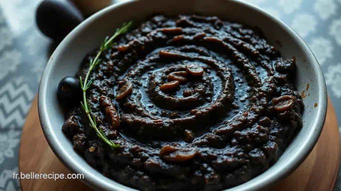 Tapenade Noire Authentique – La pâte d’olive emblématique de Provence