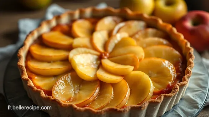 Tarte aux Pommes Simplifiée