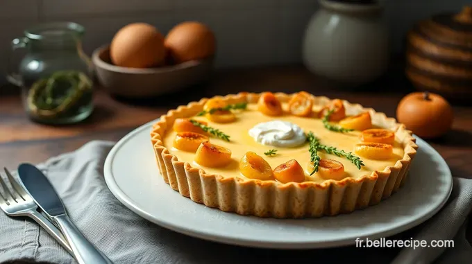 Tarte Salée au Mascarpone et aux Épinards