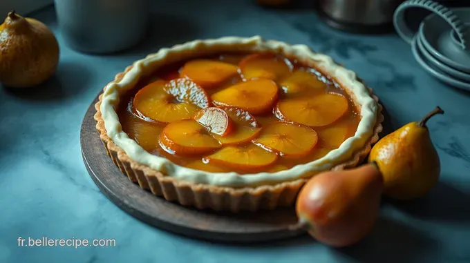 Tarte Tatin aux Poires Caramélisées