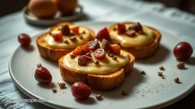 Tartines de Pain Perdu à la Crème de Marrons