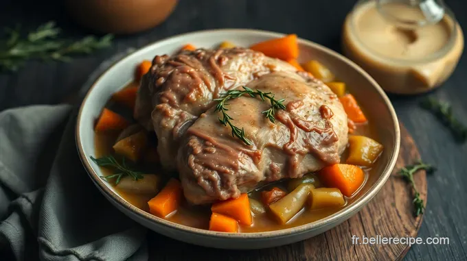 Tête de Veau Braisée à la Provençale