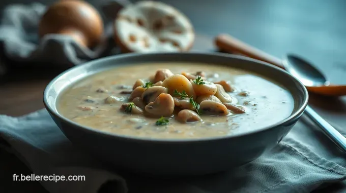 Velouté de Champignons au Thermomix : Crémeux et Réconfortant