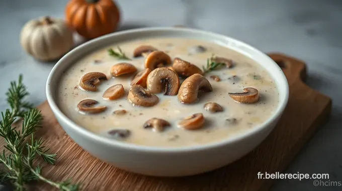 Velouté de Champignons de Paris