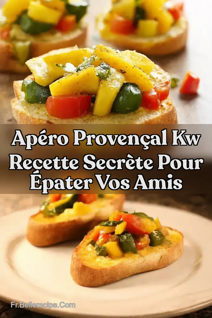 Ap&eacute;ro Proven&ccedil;al kw Recette Secr&egrave;te pour &Eacute;pater vos Amis