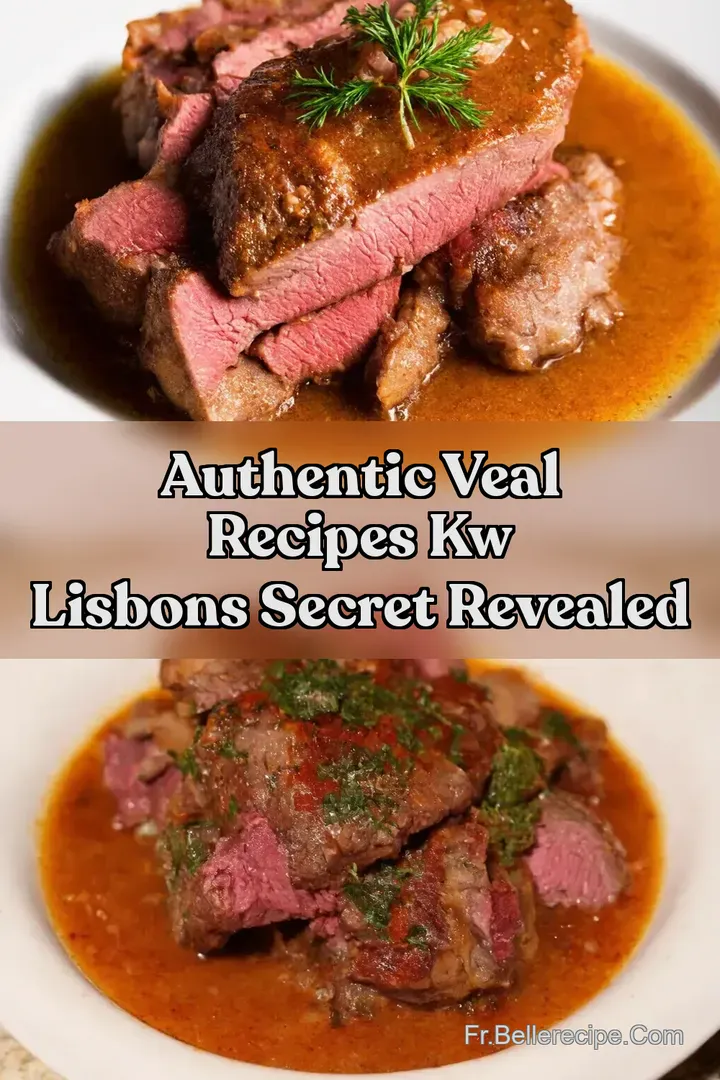 Authentic Veal Recipes kw Lisbons Secret Revealed
