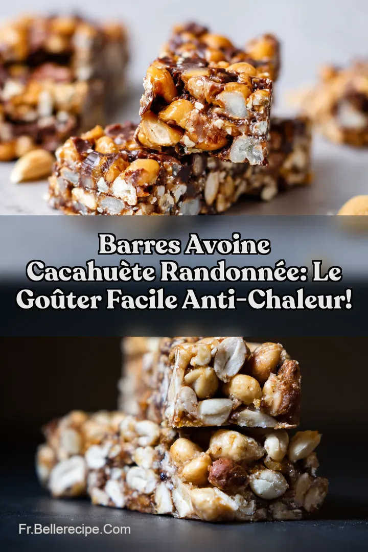 Barres Avoine Cacahu&egrave;te Randonn&eacute;e: Le Go&ucirc;ter Facile Anti-Chaleur!
