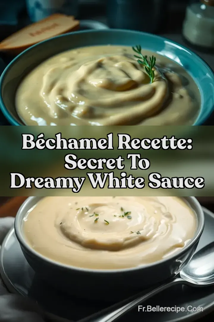 B&eacute;chamel Recette: Secret to Dreamy White Sauce