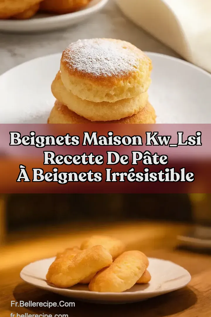 Beignets Maison kw_lsi Recette de P&acirc;te &agrave; Beignets Irr&eacute;sistible