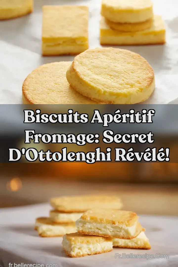 Biscuits Ap&eacute;ritif Fromage: Secret d Ottolenghi R&eacute;v&eacute;l&eacute;!