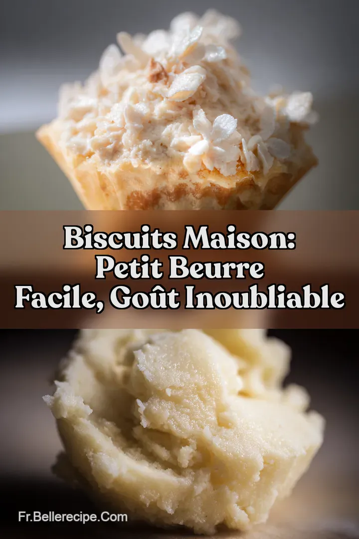 Biscuits Maison: Petit Beurre Facile Go&ucirc;t Inoubliable