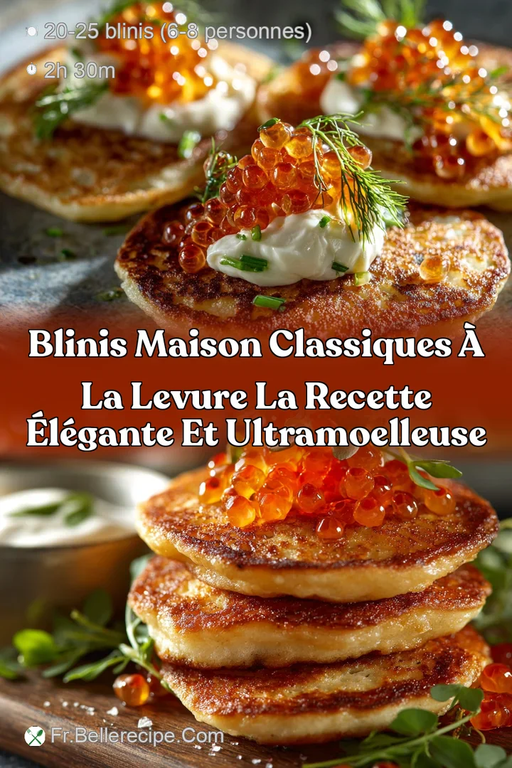 Blinis maison classiques &agrave; la levure la recette &eacute;l&eacute;gante et ultramoelleuse