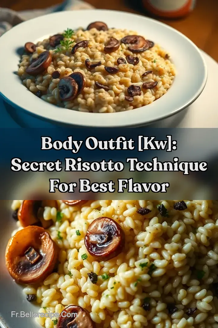 Body Outfit [kw]: Secret Risotto Technique for Best Flavor