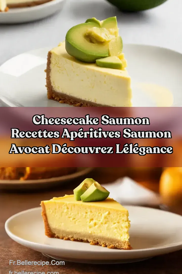 Cheesecake Saumon Recettes ap&eacute;ritives saumon avocat D&eacute;couvrez l&Eacute;l&eacute;gance