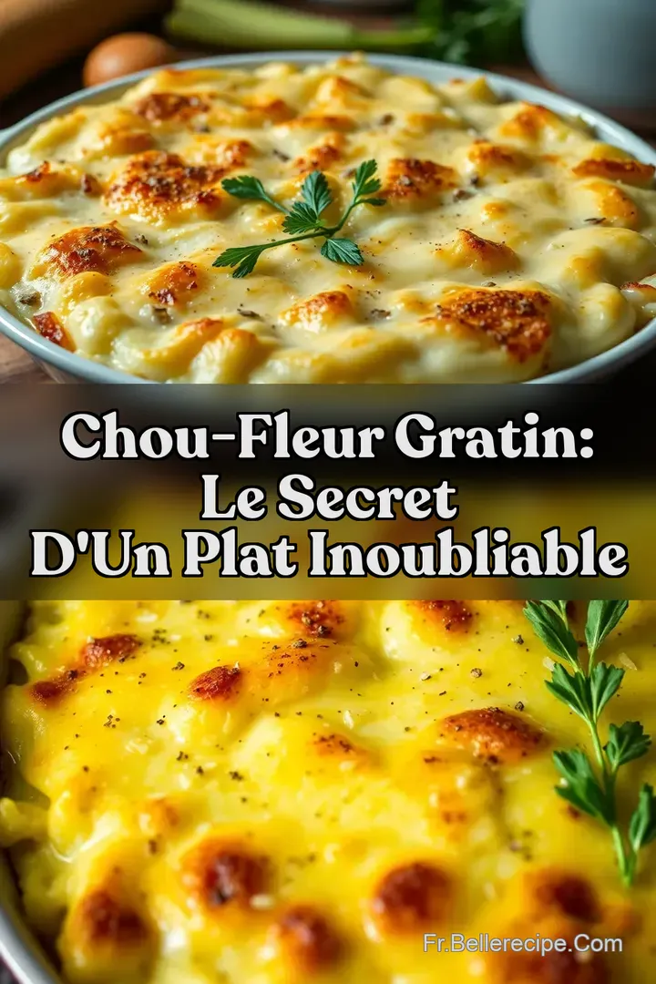 Chou-Fleur Gratin: Le Secret D un Plat Inoubliable