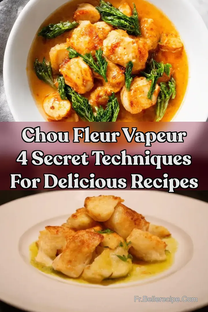 Chou Fleur Vapeur 4 Secret Techniques for Delicious Recipes