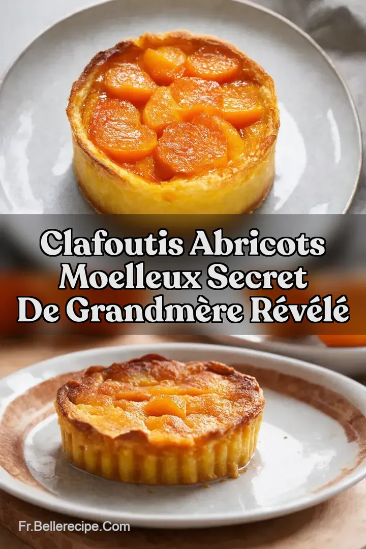 Clafoutis Abricots Moelleux Secret de GrandM&egrave;re R&eacute;v&eacute;l&eacute;