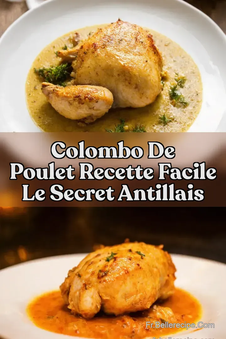 Colombo de Poulet Recette Facile Le Secret Antillais