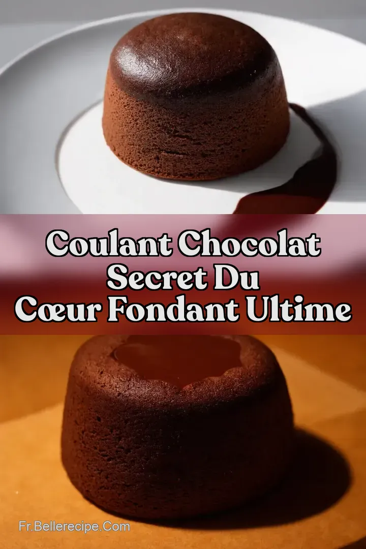 Coulant Chocolat Secret du C&oelig;ur Fondant Ultime