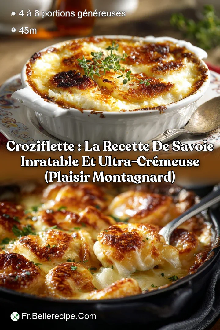 Croziflette : La recette de Savoie inratable et ultra-cr&eacute;meuse (Plaisir Montagnard)