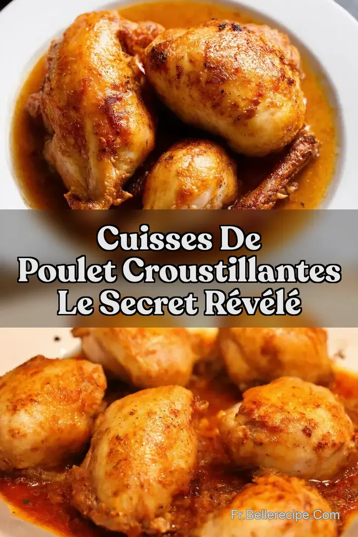 Cuisses de Poulet Croustillantes Le Secret R&eacute;v&eacute;l&eacute;