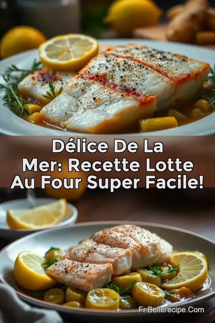 D&eacute;lice de la Mer: Recette Lotte au Four Super Facile!