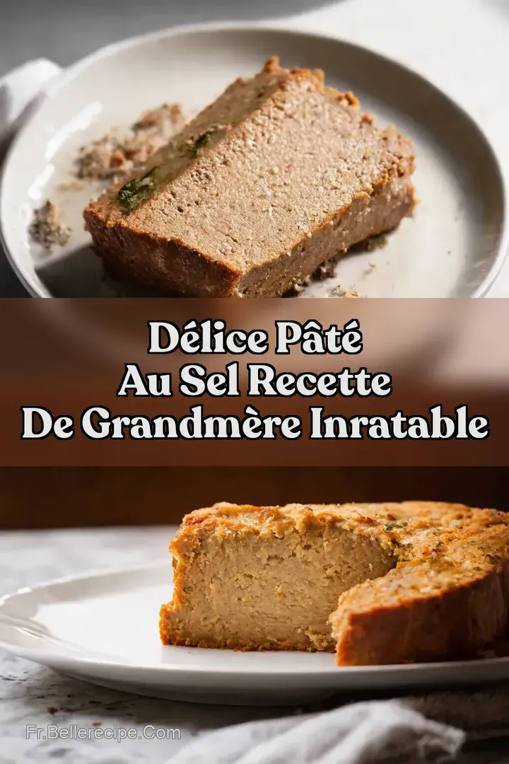 D&Eacute;LICE P&acirc;t&eacute; au Sel Recette de GrandM&egrave;re Inratable