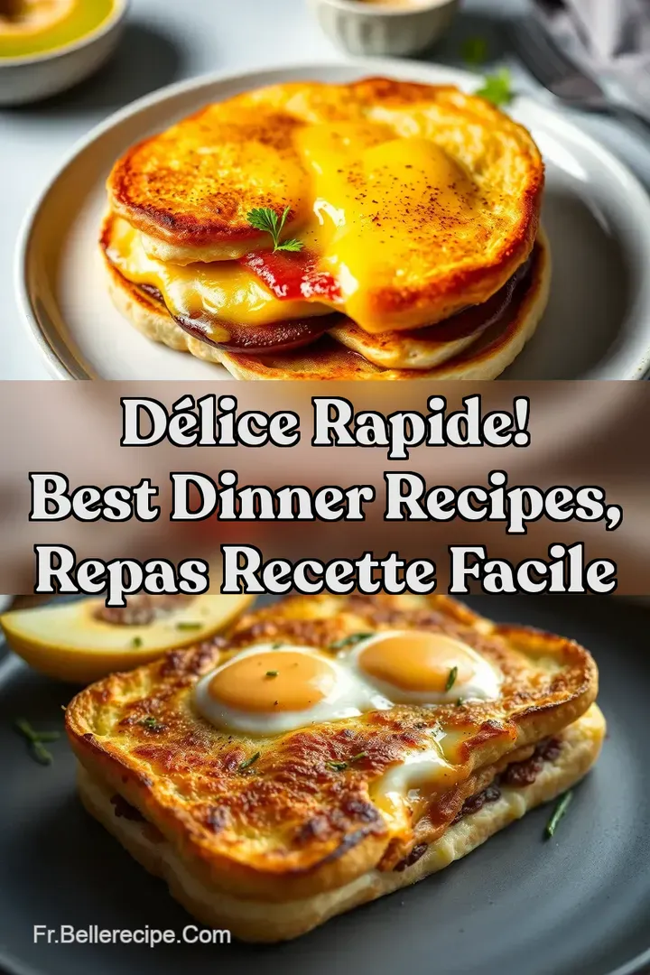 D&eacute;lice Rapide! Best Dinner Recipes Repas Recette Facile