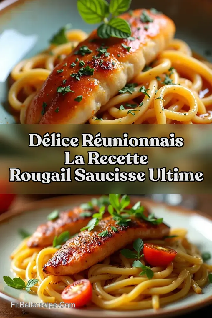 D&eacute;lice R&eacute;unionnais La Recette Rougail Saucisse Ultime