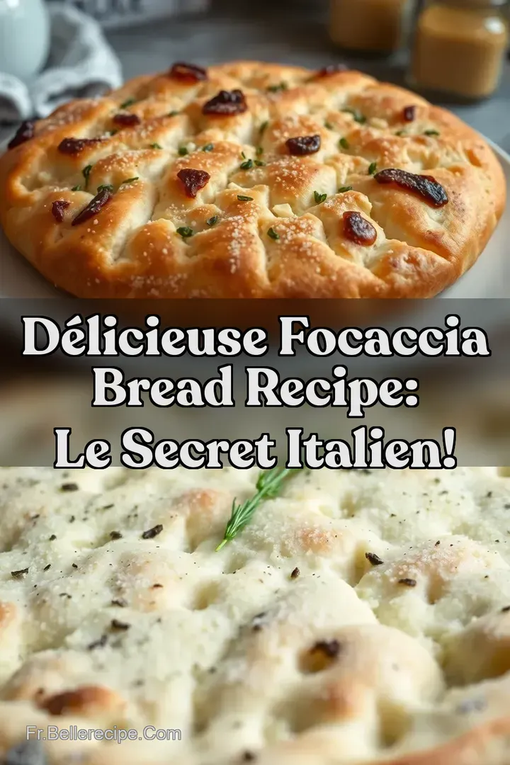D&eacute;licieuse Focaccia Bread Recipe: Le Secret Italien!