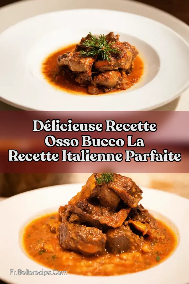 D&eacute;licieuse recette osso bucco la recette italienne parfaite
