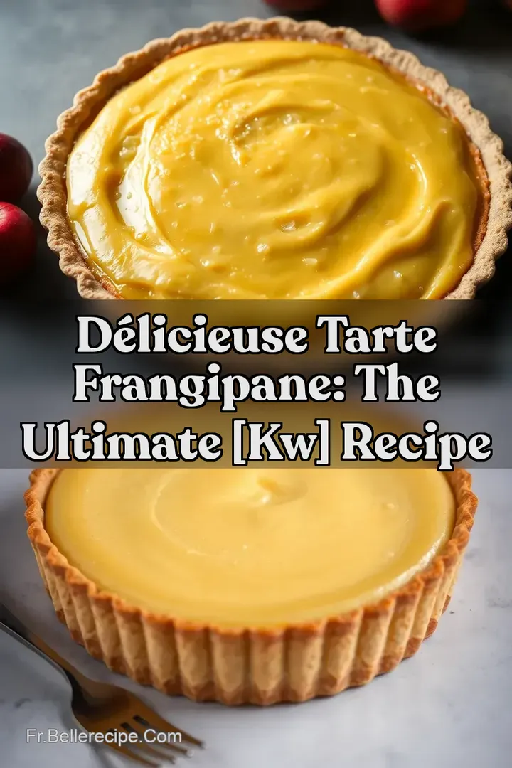 D&eacute;licieuse Tarte Frangipane: The Ultimate [kw] Recipe