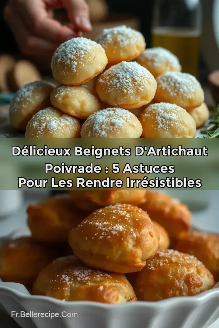D&eacute;licieux Beignets d Artichaut Poivrade : 5 Astuces Pour les Rendre Irr&eacute;sistibles