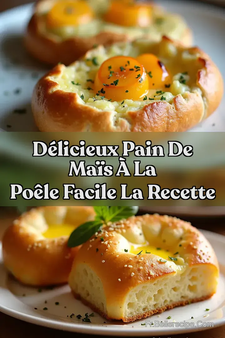 D&eacute;licieux Pain de Ma&iuml;s &agrave; la Po&ecirc;le Facile La Recette
