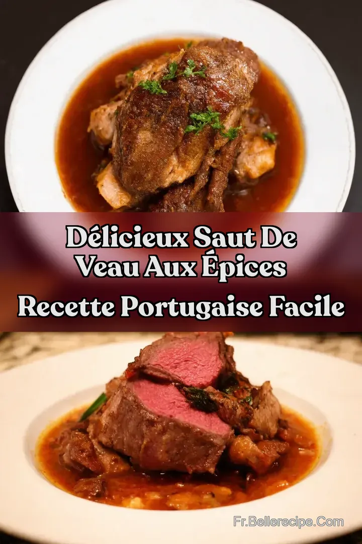 D&eacute;licieux Saut de Veau aux &Eacute;pices Recette Portugaise Facile