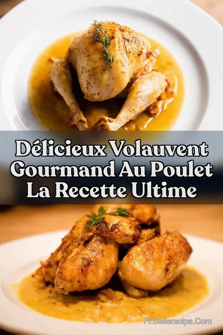 D&eacute;licieux VolauVent Gourmand au Poulet La Recette Ultime