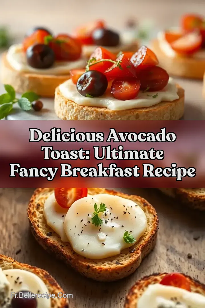 Delicious Avocado Toast: Ultimate Fancy Breakfast Recipe