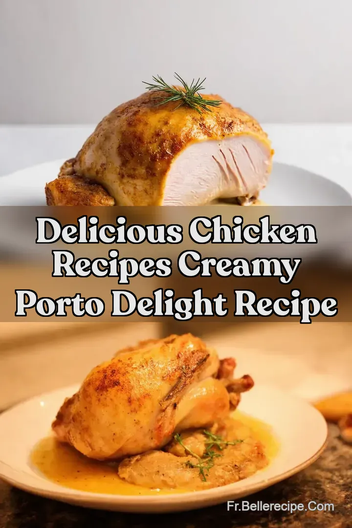 Delicious Chicken Recipes Creamy Porto Delight Recipe