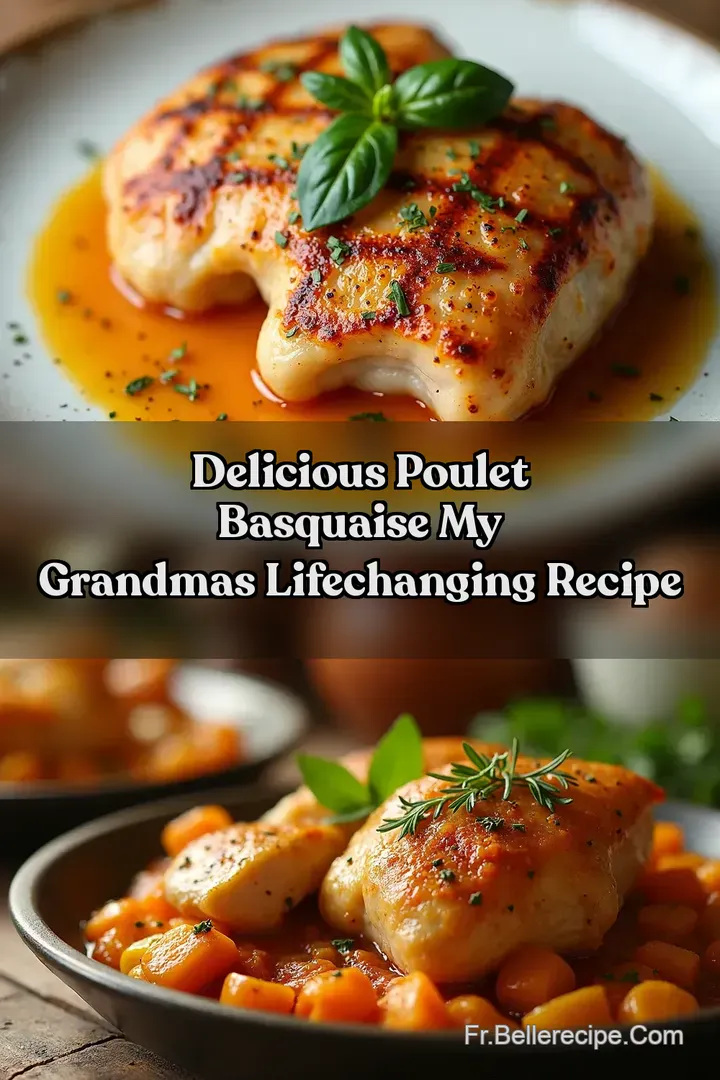 Delicious Poulet Basquaise My Grandmas LifeChanging Recipe