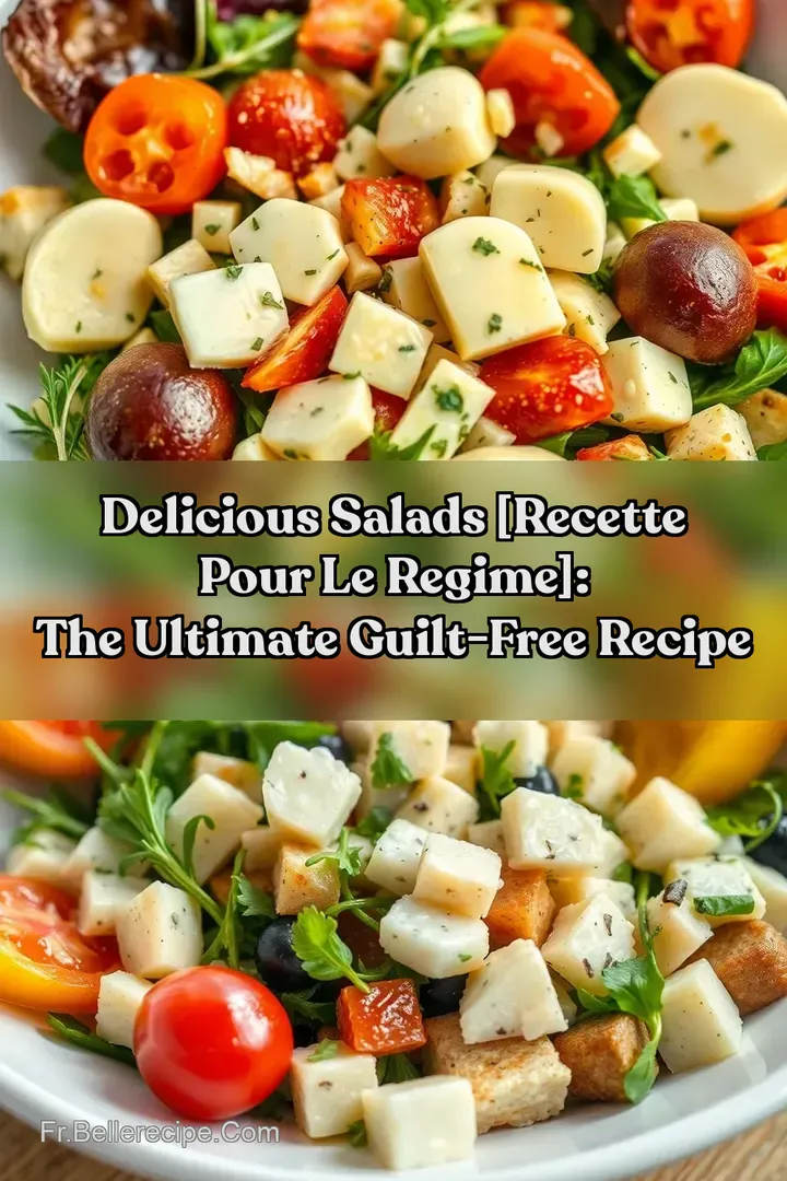 Delicious Salads [recette pour le regime]: The Ultimate Guilt-Free Recipe
