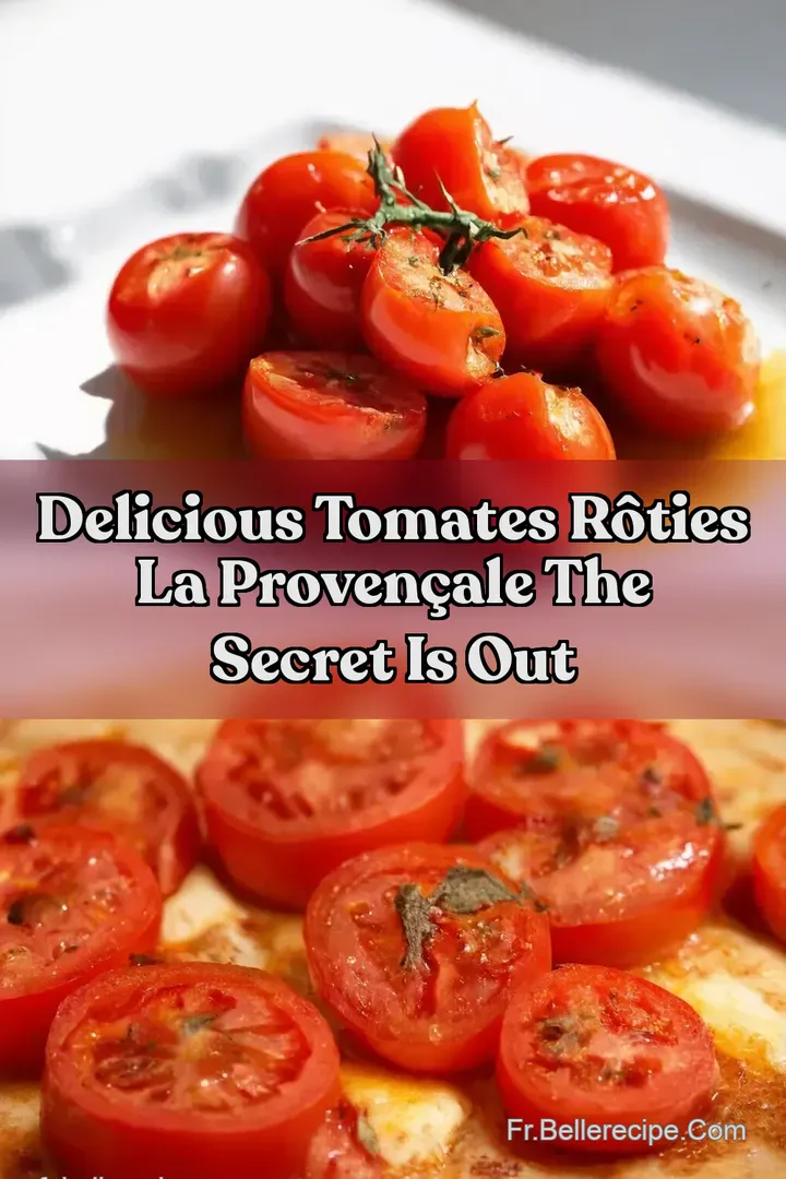 Delicious Tomates R&ocirc;ties la Proven&ccedil;ale The Secret is Out