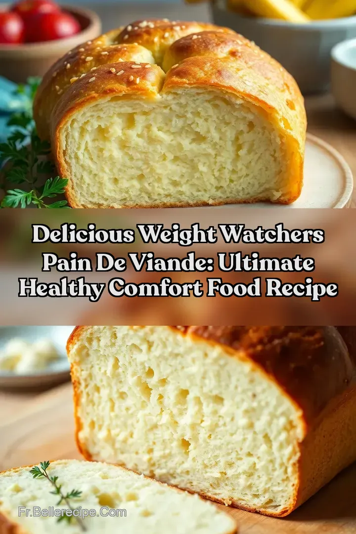 Delicious Weight Watchers Pain De Viande: Ultimate Healthy Comfort Food Recipe