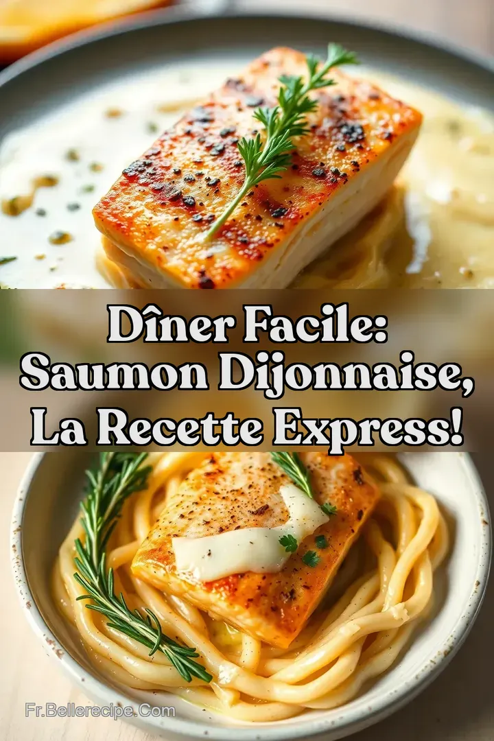 D&icirc;ner Facile: Saumon Dijonnaise La Recette Express!