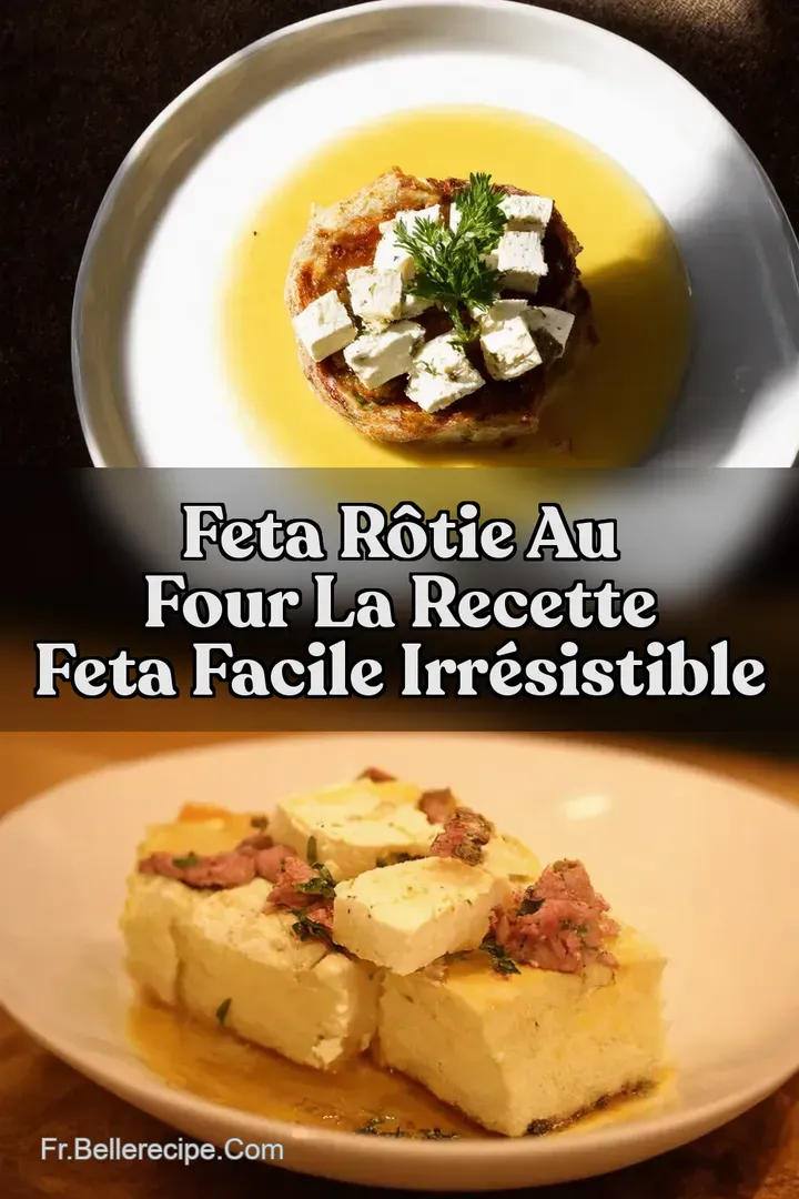 Feta R&ocirc;tie au Four La Recette Feta Facile Irr&eacute;sistible