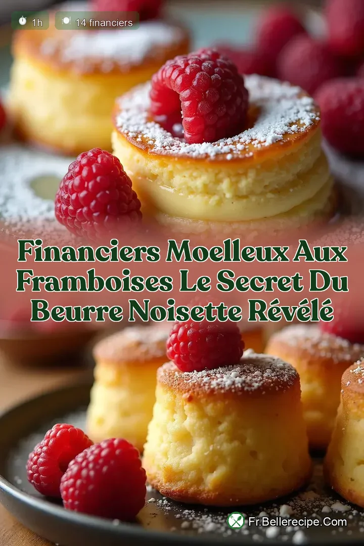 Financiers Moelleux aux Framboises Le Secret du Beurre Noisette R&eacute;v&eacute;l&eacute;