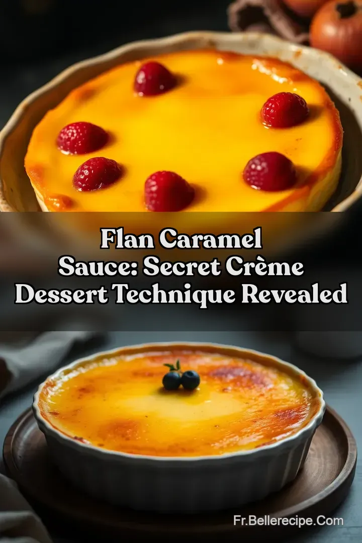 Flan Caramel Sauce: Secret Cr&egrave;me Dessert Technique Revealed