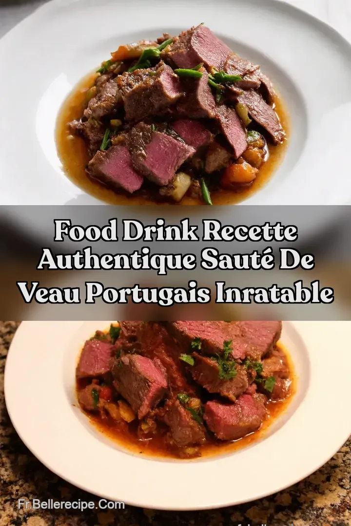 Food Drink Recette Authentique Saut&eacute; de Veau Portugais Inratable