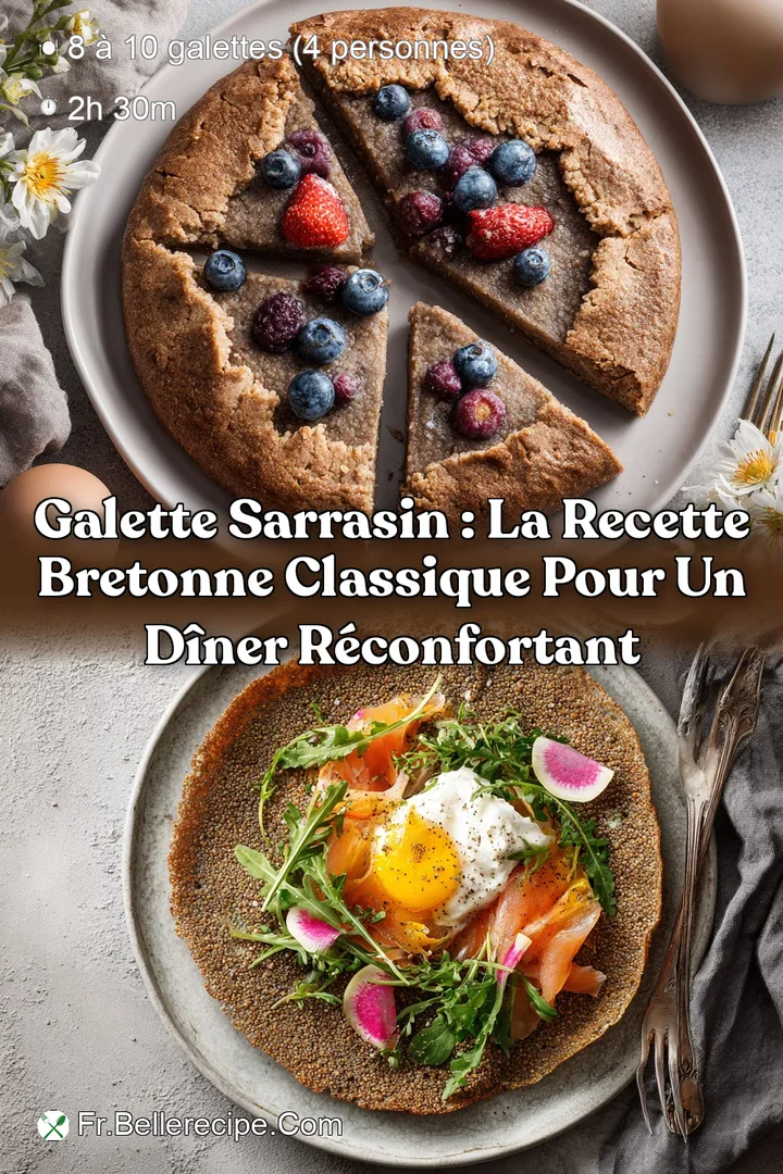 Galette Sarrasin : La Recette Bretonne Classique pour un D&icirc;ner R&eacute;confortant