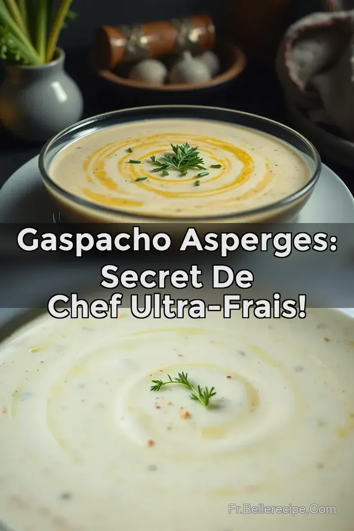 Gaspacho Asperges: Secret de Chef Ultra-Frais!